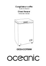 Preview for 1 page of Oceanic OCEACCF99W Instruction Manual