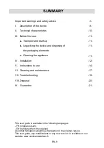 Preview for 36 page of Oceanic OCEACCF99W2 Instruction Booklet