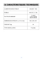 Preview for 14 page of Oceanic OCEACLIM110W Instruction Booklet