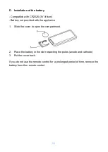 Preview for 52 page of Oceanic OCEACLIM120SR Instruction Booklet