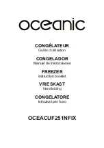 Preview for 1 page of Oceanic OCEACUF251NFIX Instruction Booklet