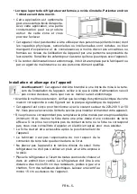 Preview for 6 page of Oceanic OCEACUF251NFIX Instruction Booklet