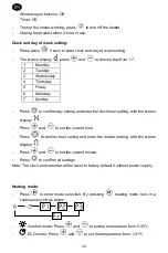 Preview for 16 page of Oceanic OCEACVG2000B Instruction Booklet