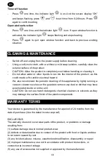 Preview for 18 page of Oceanic OCEACVG2000B Instruction Booklet