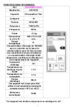 Preview for 7 page of Oceanic OCEACWC28LCD Instruction Booklet