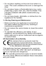 Preview for 27 page of Oceanic OCEAF58CB User Manual