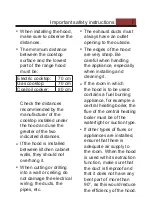 Preview for 35 page of Oceanic OCEAHC180B8 Instruction Booklet