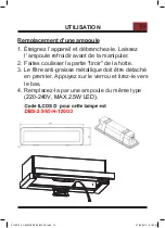 Предварительный просмотр 19 страницы Oceanic OCEAHT440R8 Instruction Booklet