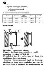 Предварительный просмотр 6 страницы Oceanic OCEAIFC1000W Instruction Manual