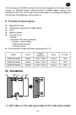 Предварительный просмотр 31 страницы Oceanic OCEAIFC1000W Instruction Manual