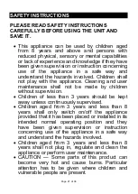 Preview for 22 page of Oceanic OCEAISH1000W3 User Manual