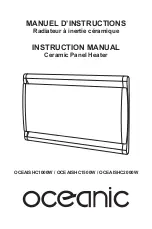 Oceanic OCEAISHC1000W Instruction Manual preview