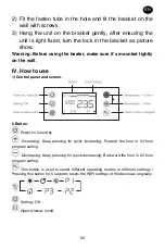 Preview for 33 page of Oceanic OCEAISHC1000W Instruction Manual