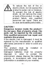 Preview for 54 page of Oceanic OCEALED19120B2 User Manual