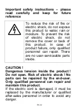 Preview for 39 page of Oceanic OCEALED1919B2 User Manual