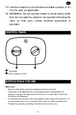 Preview for 15 page of Oceanic OCEASFC1800W2 Instruction Booklet