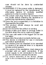 Предварительный просмотр 23 страницы Oceanic OCEAVB40B User Manual