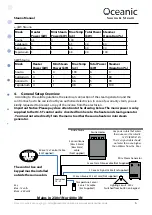 Preview for 6 page of Oceanic OCS45 Assembly And Operating Manual