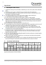 Preview for 7 page of Oceanic OCS45 Assembly And Operating Manual