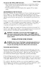 Предварительный просмотр 11 страницы Oceanic Regulator Equipment Owner'S Manual