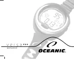 Предварительный просмотр 1 страницы Oceanic versa Pro Operating Manual