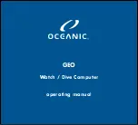 Preview for 1 page of Oceanic Watch / Dive Computer GEO Operating Manual