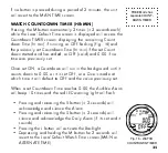 Preview for 25 page of Oceanic Watch / Dive Computer GEO Operating Manual