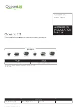 Oceanled A12PRO Installation Manual preview