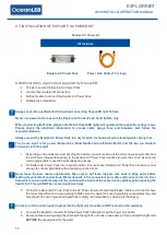 Preview for 12 page of Oceanled EXPLORE E6 Colours DMX Installation & Operation Manual