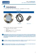 Предварительный просмотр 7 страницы Oceanled EXPLORE E6 Series Installation & Operation Manual