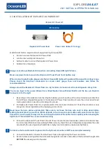 Preview for 12 page of Oceanled EXPLORE E6 Series Installation & Operation Manual