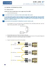 Preview for 14 page of Oceanled Explore E7 Series Installation & Operation Manual