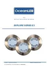 Oceanled EXPLORE Series Installation & Operation Manual preview