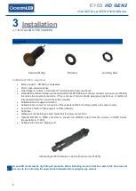 Preview for 6 page of Oceanled EYES HD GEN2 Installation & Operation Manual