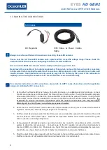 Предварительный просмотр 10 страницы Oceanled EYES HD GEN2 Installation & Operation Manual