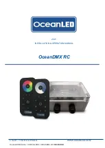 Oceanled OceanDMX RC Installation & Operation Manual предпросмотр