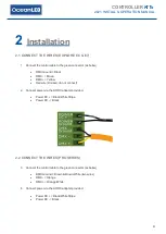 Предварительный просмотр 5 страницы Oceanled WiFi DMX TOUCH Installation & Operation Manual