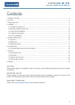 Preview for 3 page of Oceanled X Series Installation & Operation Manual