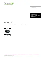 Preview for 1 page of Oceanled XD16 Installation Manual