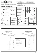 Preview for 1 page of OCEANSOUTH T-TOP Instructions