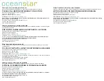 Preview for 3 page of Oceanstar FM1163 Instruction Manual