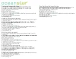 Preview for 8 page of Oceanstar RH5513C Instruction Manual