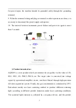 Preview for 3 page of Oceanus AQM-09 Operating Manual