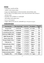 Preview for 3 page of Oceanus OC-904 Operating Manual