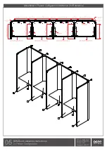 Предварительный просмотр 6 страницы OCEE DESIGN DEN.Booth SASS-0040 B Assembly Instructions Manual