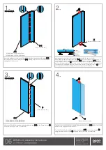 Предварительный просмотр 7 страницы OCEE DESIGN DEN.Booth SASS-0040 B Assembly Instructions Manual