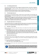 Preview for 17 page of OCEM 3 Series Use And Maintenance Manual