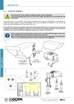 Preview for 20 page of OCEM 3 Series Use And Maintenance Manual