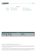 Предварительный просмотр 2 страницы OCEM DIAM3200 IGBT Use And Maintenance Manual