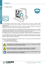 Предварительный просмотр 6 страницы OCEM DIAM3200 IGBT Use And Maintenance Manual